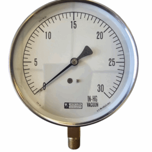 Weksler EA14 VAC Contractor's Pressure Gauge Range: 0-30" HG VAC