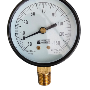 Weksler UA25, 2.5", -30-0-150 PSI 1/4" BTM