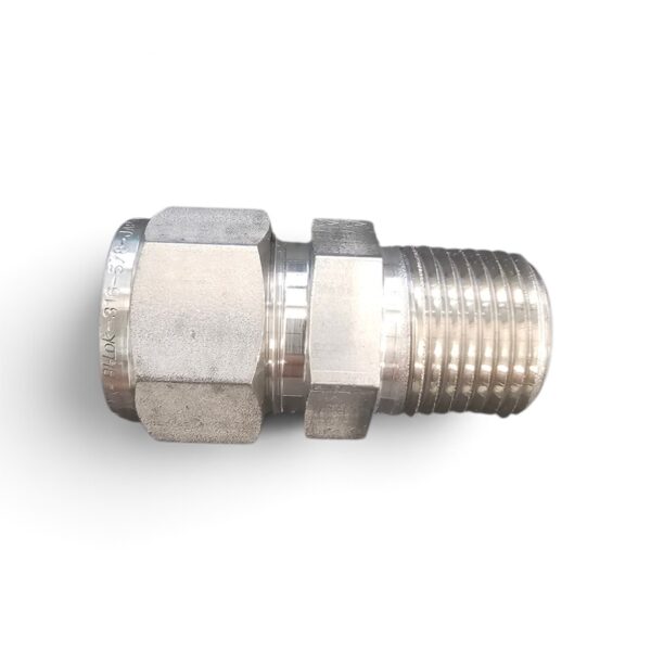 DCT-4-2-SS BI-Lok DCT Male NPT Connector, 1/4" tube OD, 1/8"  NPT