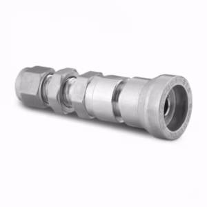Swagelok SS-QC6-B1-600 Stainless Steel Instrumentation Quick Connect Body, 0.5 Cv, 3/8 in. Swagelok Bulkhead Tube Fitting