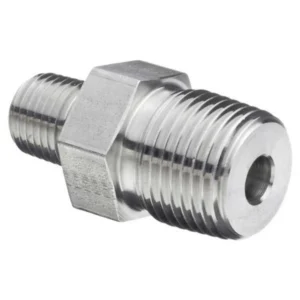 6-4 MHN-SS Parker Instrument Pipe Fittings MHN Hex Nipple