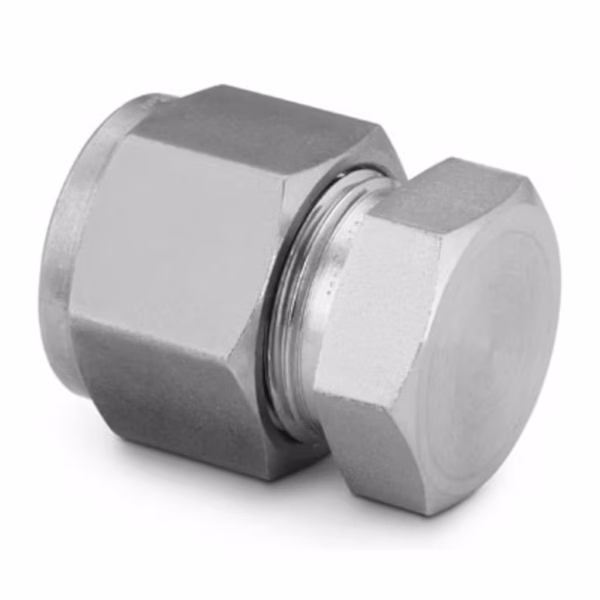 SS-600-C 316 Stainless Steel Cap for 3/8 in. OD Tubing
