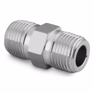 SS-8-HN Stainless Steel Pipe Fitting, Hex Nipple, 1/2 in. Male NPT