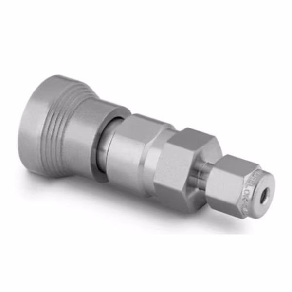 SS-QC6-B-600 Stainless Steel Instrumentation Quick Connect Body, 0.5 Cv, 3/8 in. Swagelok Tube Fitting