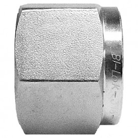 DNA-8-SS BI-Lok DNA Nut, ½" A tube OD, 316 stainless steel